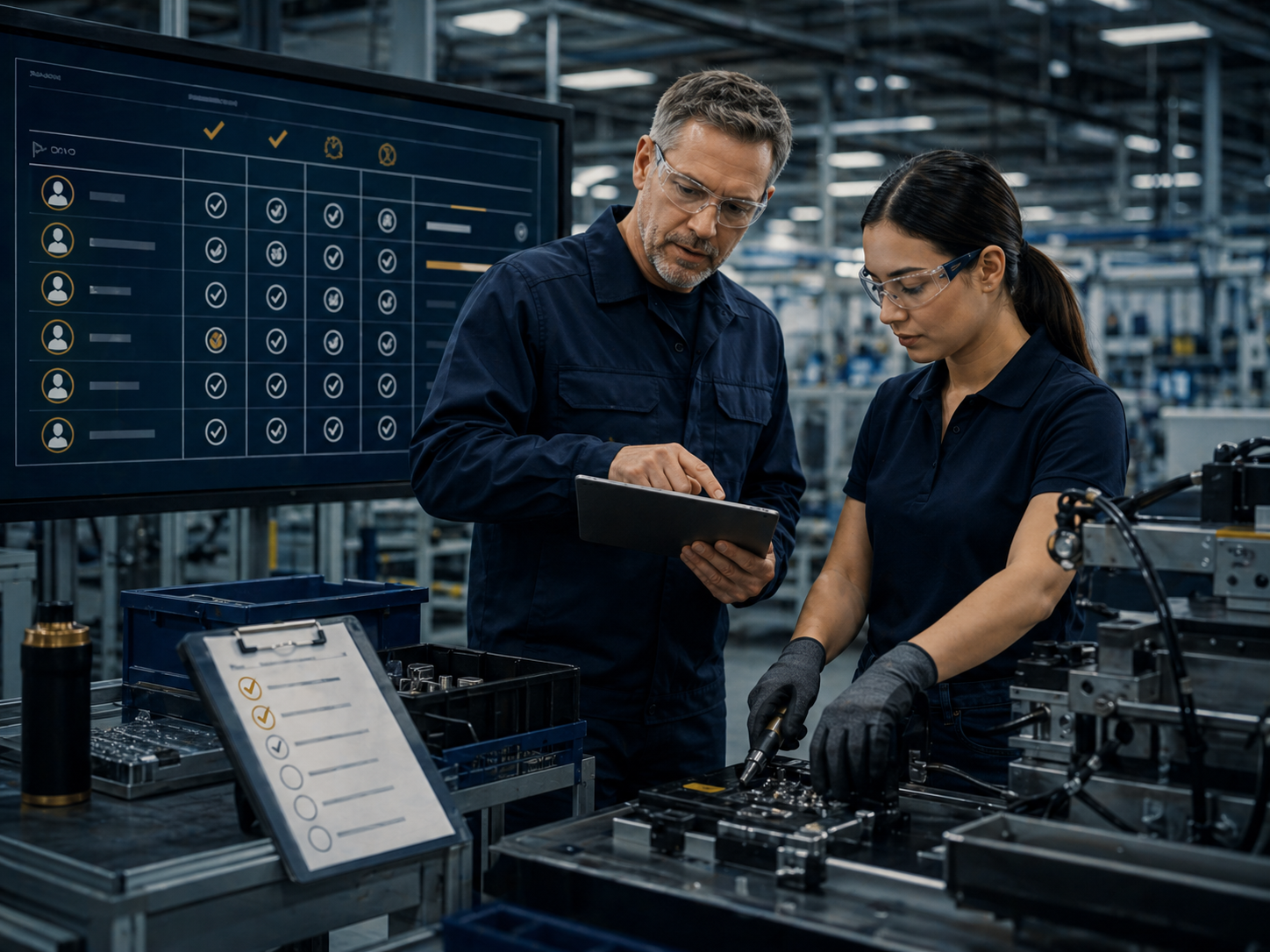 Training delivery workflow, reinforcement cadence, and trainer checklist